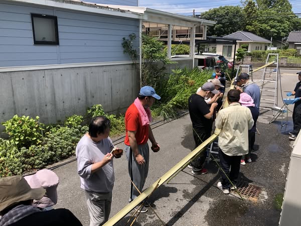 2025夏の思い出②「流しそうめん」