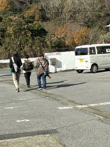 研修の方と利用者さんの様子